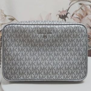 Michael Kors Silver Crossbody